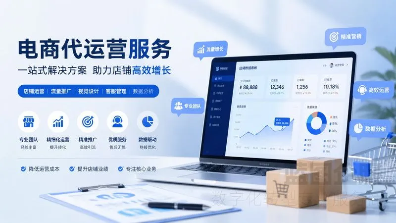 电商代运营：淘宝/京东/拼多多，如何选靠谱服务商？