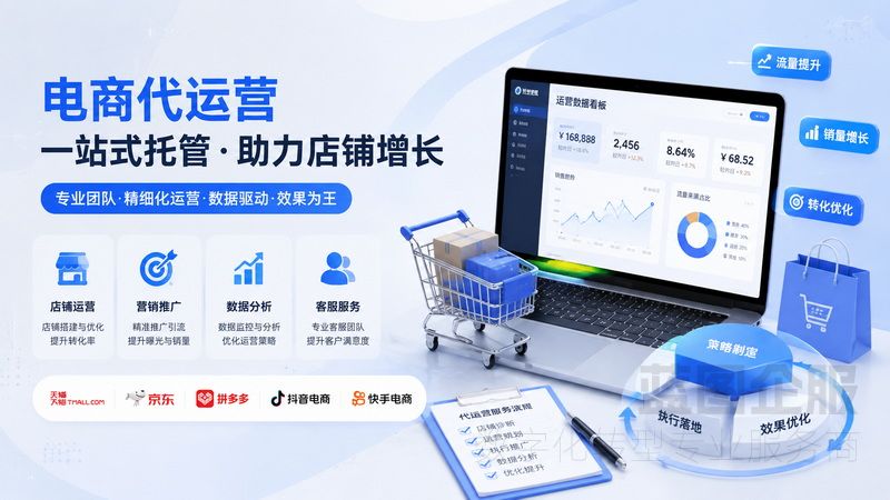 淘宝/京东/拼多多代运营：如何选择靠谱的服务商？