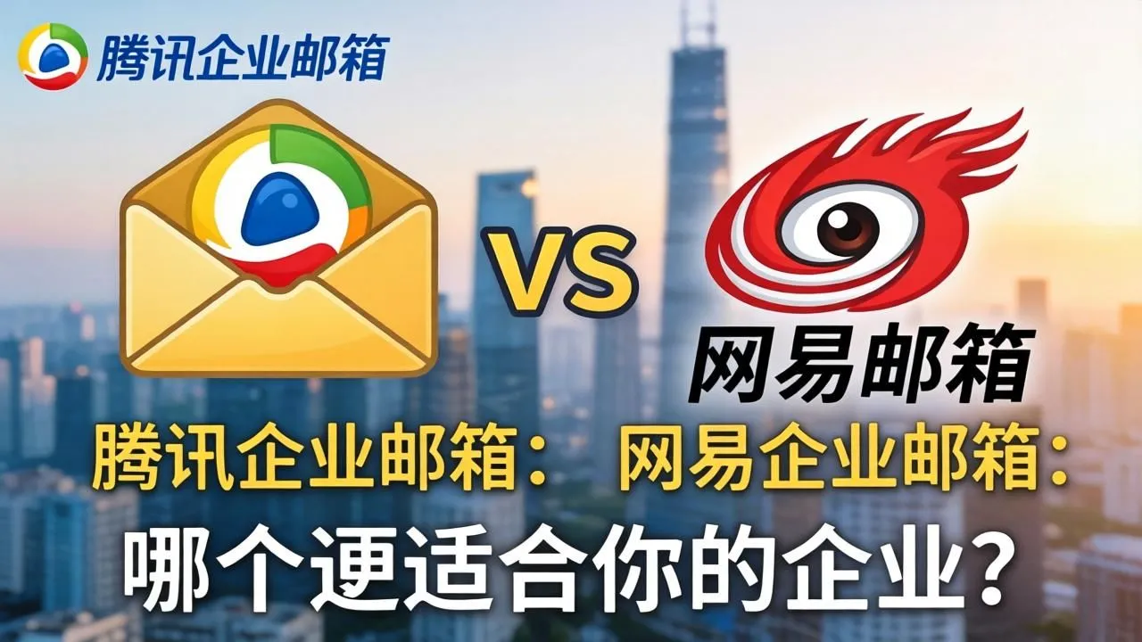 腾讯 vs 网易企业邮箱:企业如何精准选?(图1) 腾讯 vs 网易企业邮箱:企业如何精准选?(图1)