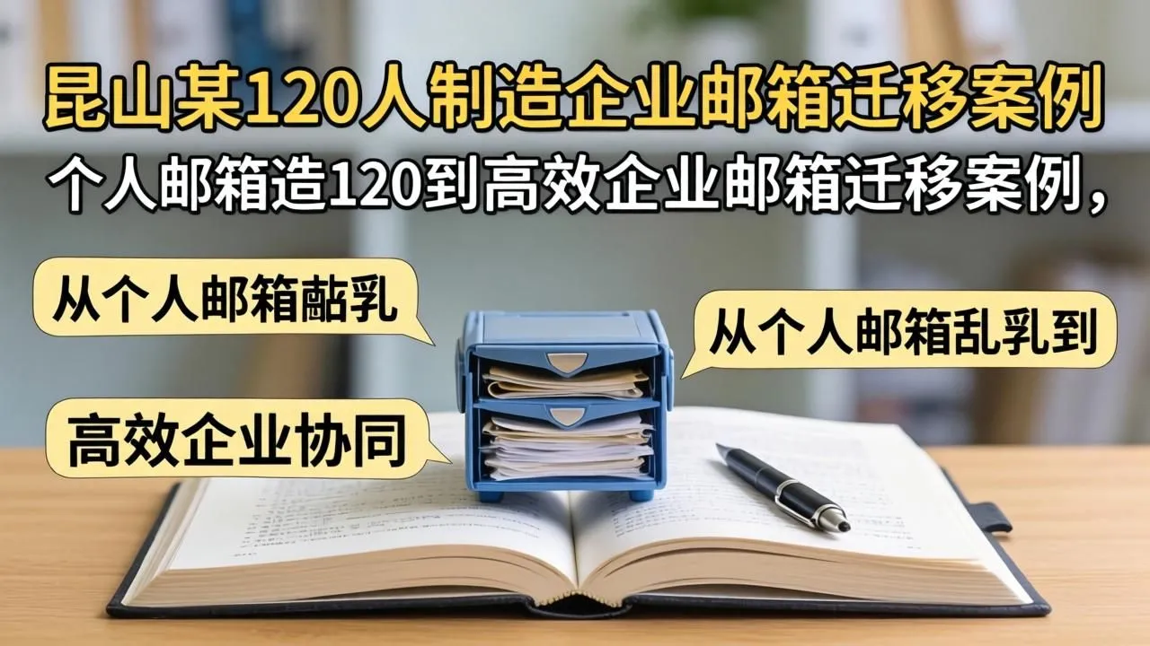 昆山制造企业邮箱迁移：告别乱象，迈向高效协同(图1)