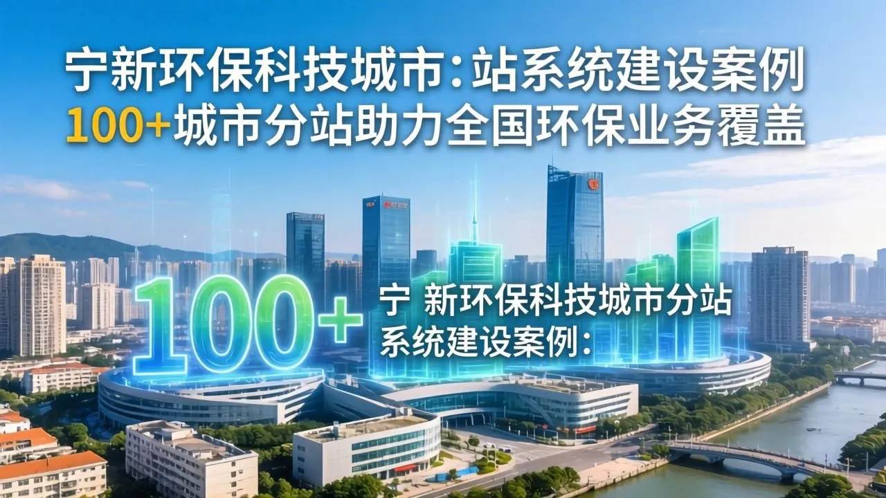 环保科技城市分站案例：100+分站实现全国业务覆盖(图3)