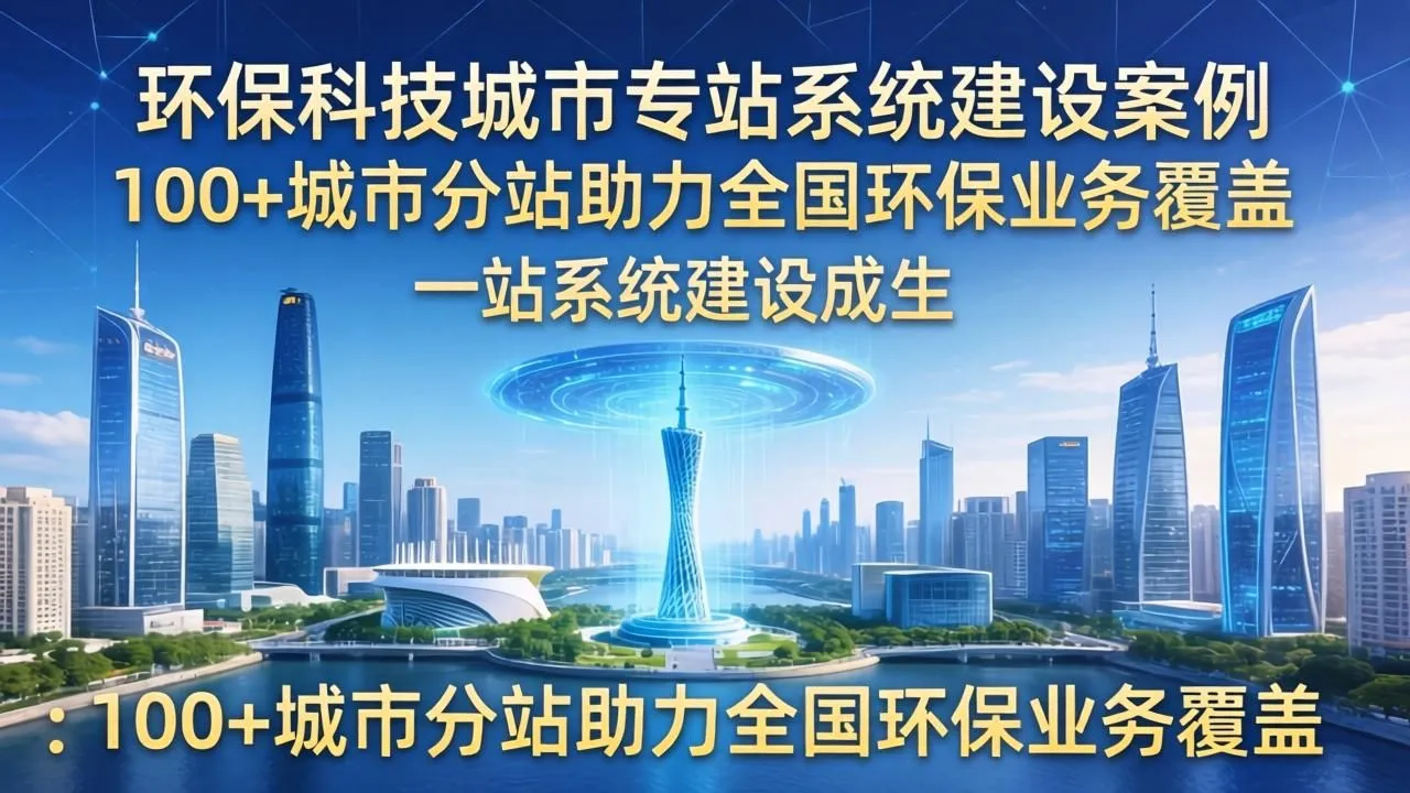 环保科技城市分站案例：100+分站实现全国业务覆盖(图4)