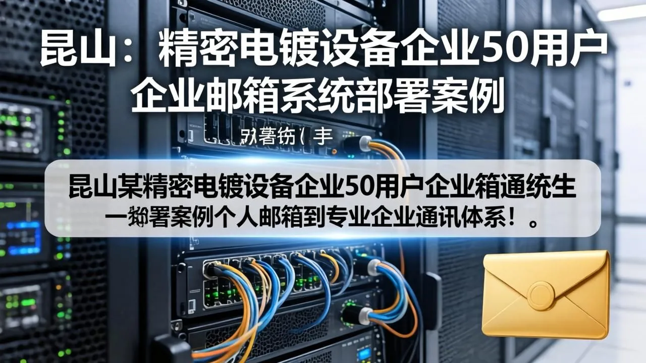 昆山精密电镀企业：50用户企业邮箱系统部署实战(图1)